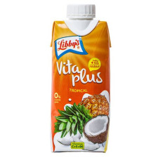 Libby's - Vita Plus Tropical Ananas-Kokos-Saft 330ml Tetrapack hergestellt auf Gran Canaria