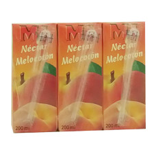 MI - Nectar Melocoton Pfirsichsaft 6x200ml Tetrapack hergestellt auf Teneriffa