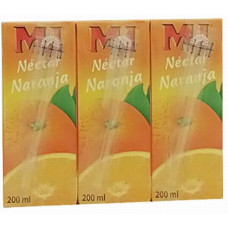 MI - Nectar Naranja Orangensaft 6x200ml Tetrapack hergestellt auf Teneriffa