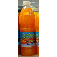 Queen Gardens - Naranja Squash Orangensaft 1l PET-Flasche hergestellt auf Gran Canaria