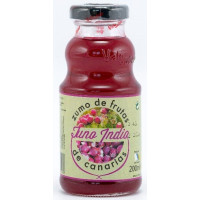 Valsabor - Zumo de Tuno Indio Canario Kaktusfeigen-Saft Flasche 200ml hergestellt auf Gran Canaria