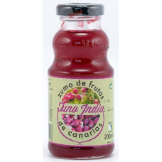 Valsabor - Zumo de Tuno Indio Canario Kaktusfeigen-Saft Flasche 200ml hergestellt auf Gran Canaria