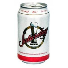 Saturday - Cerveza Beer Bier 4,2% Vol. Dose 330ml hergestellt auf Gran Canaria