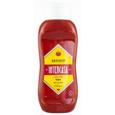 Intercasa - Ketchup Kopfstandflasche Plastik 450g hergestellt auf Gran Canaria