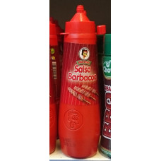 Mosa - Salsa Barbacoa BBQ-Sauce Plasteflasche 275g hergestellt auf Gran Canaria