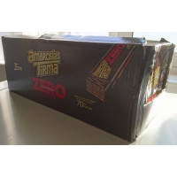 Tirma - Ambrosias Zero 0% Sugar 70% Cacao Bitterschokolade-Waffelriegel Stiege 16 Packungen je 3 Riegel 1032g hergestellt auf Gran Canaria