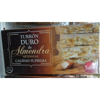 Trabel - Turron Duro de Almendra Calidad Suprema Nougat Mandel 150g hergestellt auf Gran Canaria