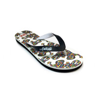 Las Cholas Canarias - Cholas Lagartos Colores Flip Flops Badesandalen