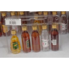 Arehucas - Pack de Miniatures Set Miniaturflaschen 5 Stück hergestellt auf Gran Canaria