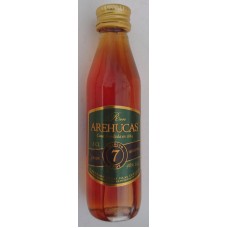 Arehucas - Ron Arehucas 7 anos 40% Vol. 50ml PET-Miniaturflasche hergestellt auf Gran Canaria