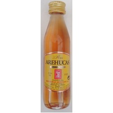Arehucas - Ron Carta Oro brauner Rum 37,5% Vol. 50ml PET-Miniaturflasche hergestellt auf Gran Canaria