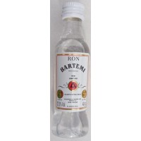 Artemi - Ron Bartemi Blanco weißer Rum 37,5% Vol. 40ml PET-Miniaturflasche hergestellt auf Gran Canaria