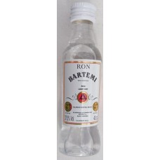 Artemi - Ron Bartemi Blanco weißer Rum 37,5% Vol. 40ml PET-Miniaturflasche hergestellt auf Gran Canaria