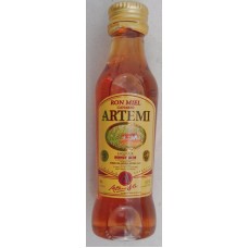 Artemi - Ronmiel Canario Ron Miel Honigrum 20% Vol. 40ml PET-Miniaturflasche hergestellt auf Gran Canaria