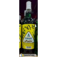 Cayest - Licor de Menta Pfefferminz-Likör 20% Vol. 1l hergestellt auf Teneriffa