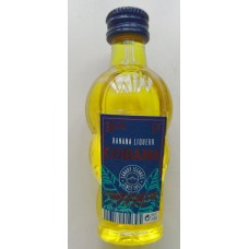Cobana - Licor de Plátano - Bananenlikör aus Teneriffa 50ml 30% Vol. Miniaturflasche hergestellt auf Teneriffa
