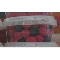 Golosinas Vegocito - Himbeeren Brombeeren Fruchtgummi Becher 200g hergestellt auf Gran Canaria