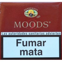 Dannemann - Moods Puritos kanarische Cigarillos ohne Filter 5 Stück hergestellt auf Gran Canaria