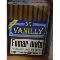 Flor de Canarias - Vanilly 25 Zigarillos Vanille-Aroma hergestellt auf Teneriffa