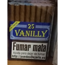 Flor de Canarias - Vanilly 25 Zigarillos Vanille-Aroma hergestellt auf Teneriffa