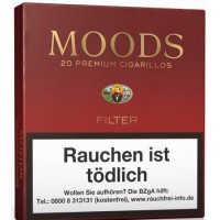 Dannemann - Moods Filter Puritos kanarische Zigarillos 5 Stück hergestellt auf Gran Canaria