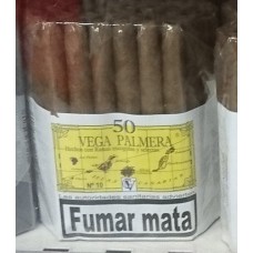 Vega Palmera - No.10 Amarillo Puros Palmeros 50 Stück Zigarillos von Teneriffa