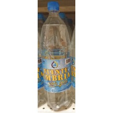 Fuente Umbria - Agua con gas Mineralwasser mit Kohlensäure 1,5l PET-Flasche hergestellt auf Gran Canaria