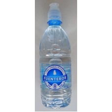 Fuenteror - Agua sin gas Mineralwasser still 500ml PET-Flasche Sportverschluß hergestellt auf Gran Canaria