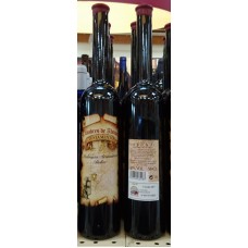 Testamento - Malvasia Aromatica Dulce Vino Tinto Rotwein lieblich 13,5% Vol. 500ml Flasche hergestellt auf Teneriffa