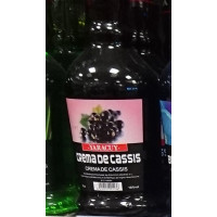 Yaracuy - Crema de Cassis Likör 18% Vol. 700ml hergestellt auf Gran Canaria