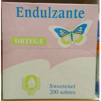 Ortega - Endulzante - Süßstoff 200 Portionen/Pastillen Cyclamat/Sacharin hergestellt auf Gran Canaria