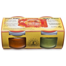 Argodey Fortaleza - Set Mojo Rojo & Verde 2x 120g hergestellt auf Teneriffa