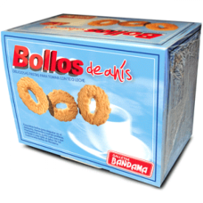 Bandama - Bollos de anis Karton 350g hergestellt auf Gran Canaria