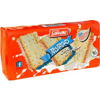Bandama - Tostadas con Crema Sabor Fresa Butterkeks Erdbeercremefüllung 200g hergestellt auf Gran Canaria