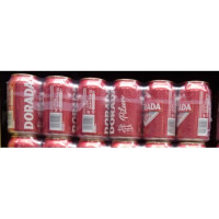 Dorada - Pilsen Cerveza Bier 4,7% Vol. 24x 330ml Dose Stiege hergestellt auf Teneriffa