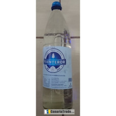 Fuenteror - Agua sin gas Mineralwasser still 1l Glasflasche Schraubverschluß hergestellt auf Gran Canaria