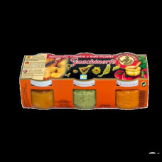 Guachinerfe - 3er-Set Mojo Rojo Picante, Almogrote, Cilantro 3x125g hergestellt auf Teneriffa