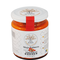 Isla Bonita - Mojo Palmero Suave con Almendras Mandel-Mojo mild 220g hergestellt auf Gran Canaria 