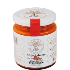 Isla Bonita - Mojo Palmero Suave con Almendras Mandel-Mojo mild 220g hergestellt auf Gran Canaria 