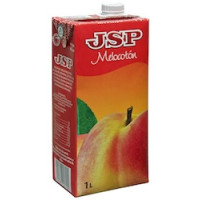 JSP - Melocoton Pfirsich-Saft 1l Tetrapack hergestellt auf Teneriffa