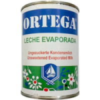 Ortega - Leche Evaporada Kondensmilch ungezuckert 410g Dose von Gran Canaria
