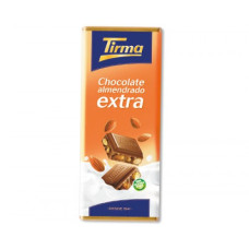 Tirma - Chocolate almendrado extra Schokolade mit Mandel 115g hergestellt auf Gran Canaria