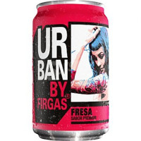 Urban by Firgas Fresa Sabor Premium Erdbeer-Limonade 330ml Dose hergestellt auf Gran Canaria