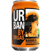 Urban by Firgas Naranja y Mandarina Orangen-&Mandarinen-Limonade 330ml Dose hergestellt auf Gran Canaria